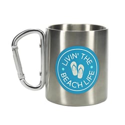 Pavilion We People 10 oz Silver BPA Free Beach Life Mug