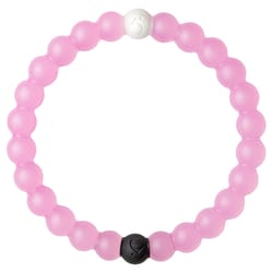 Lokai Unisex Breast Cancer Round Pink Bracelet Water Resistant Size 6.5