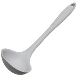 Chef Craft Premium Gray Silicone/Steel Soup Ladle