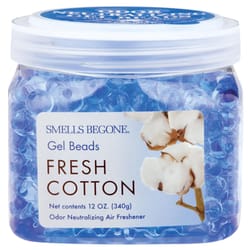 Smells Begone Fresh Cotton Scent Odor Neutralizer 12 oz Gel Beads
