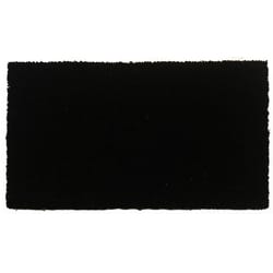 Home & More 2  W X 3  L Black Beauty Coir Door Mat