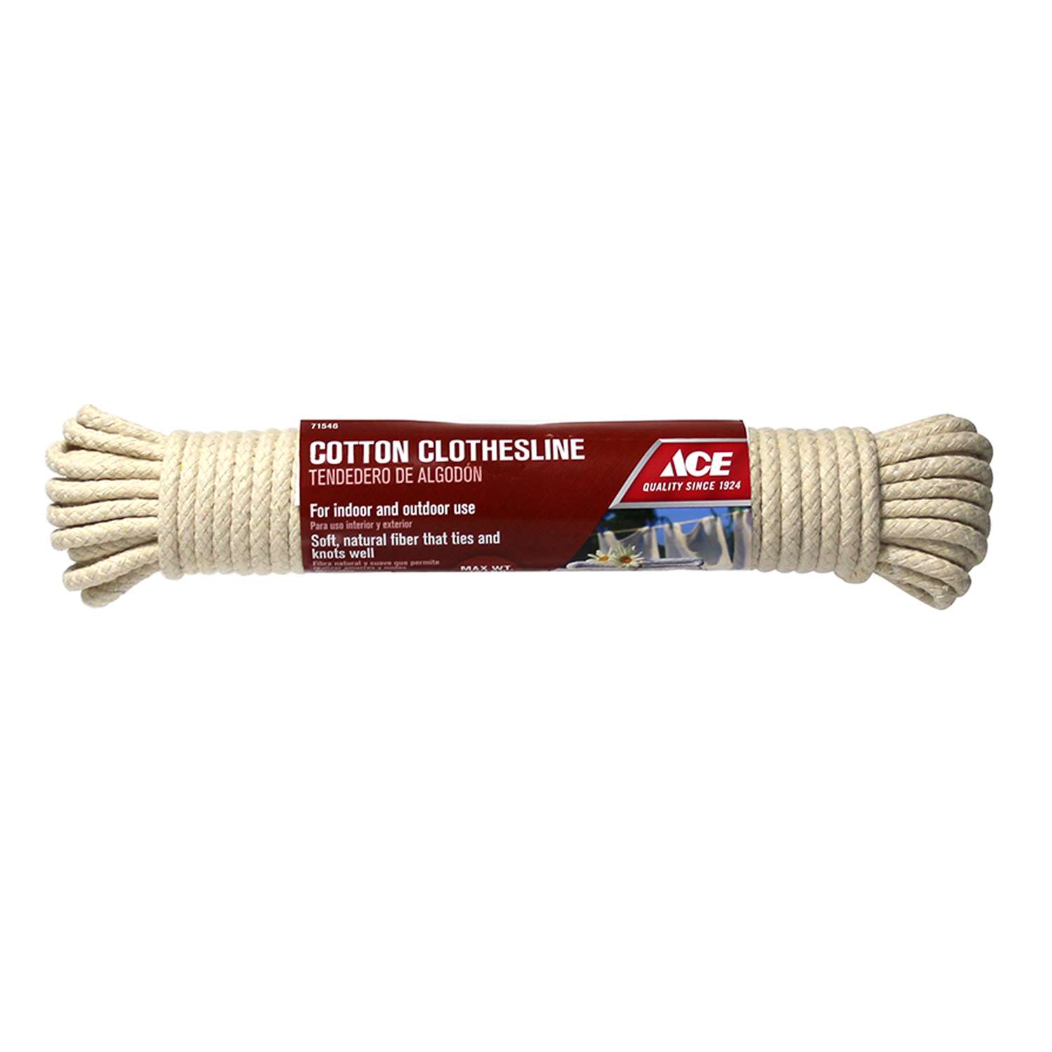 Ace 50 ft. Cotton Clothesline Ace Hardware
