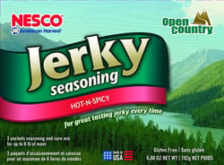 Nesco Open Country Hot-N-Spicy Jerky Seasoning 6 lb Boxed