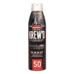 Ergodyne Krew'd White Sunscreen Spray 5.5 oz 12 pk