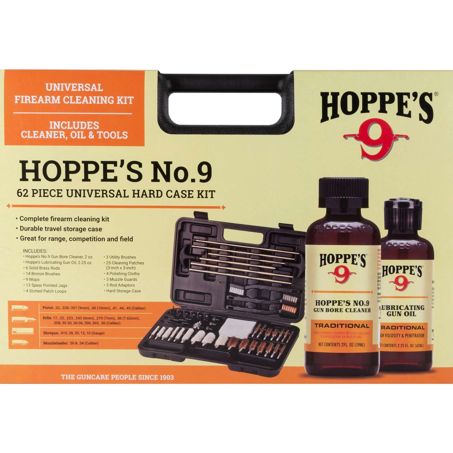 Hoppe's No. 9 Gun Cleaning Kit 62 pc. Ace Hardware