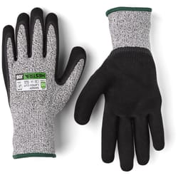 Hestra Job Unisex Indoor/Outdoor Cut Resistant Gloves Gray M 1 pair