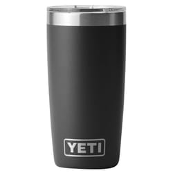 YETI Rambler 10 oz Black BPA Free Tumbler with MagSlider Lid