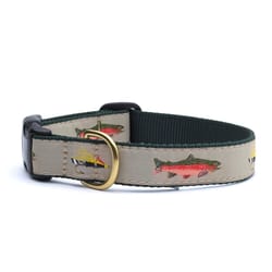 Up Country Multicolor Fly Fishing Nylon Dog Collar X-Large