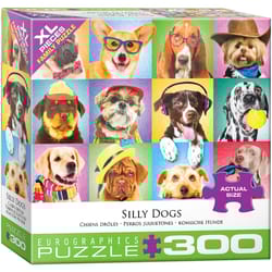Eurographics Silly Dogs Jigsaw Puzzles Multicolored 300 pc