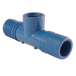 Apollo Blue Twister 1 in. Insert in to X 1 in. D Insert Polypropylene Tee