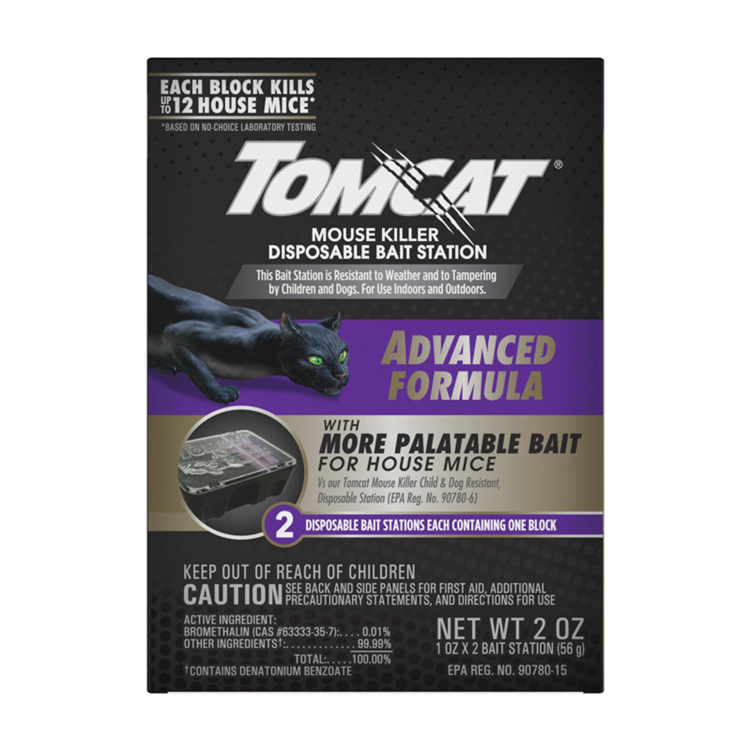 Tomcat® Mouse Snap Traps - Black, 2 pk - Smith's Food and Drug