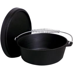 King Kooker Cast Iron Cookware Set Black