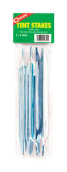 Coghlan's Silver Tent Stakes 9 in. H X 3.500 in. W X 1.250 in. L 4 pk