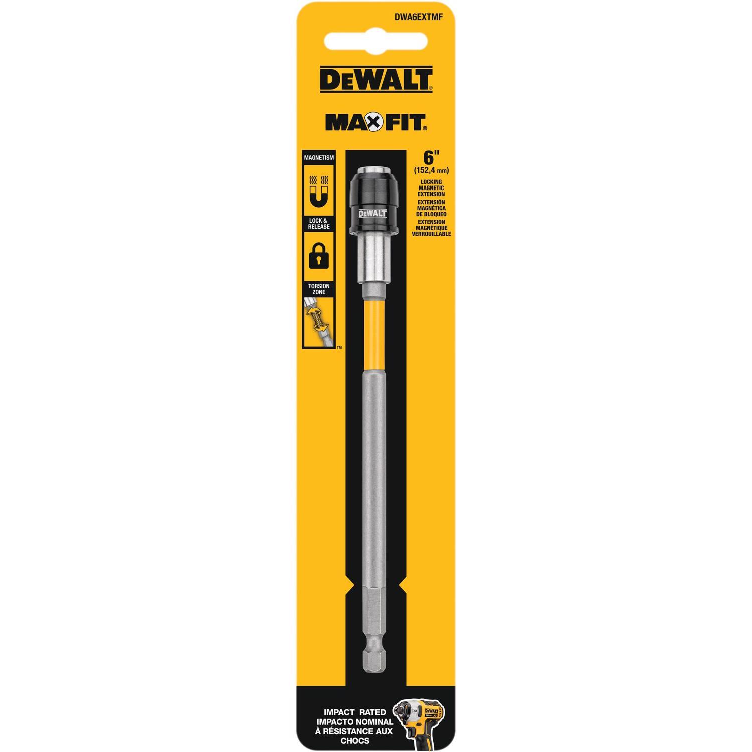 DeWalt 12 in. Right Angle Flex Shaft 1 4 in. Quick Change Hex