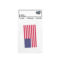 StickerYou USA Flag Sticker Vinyl 1 pk