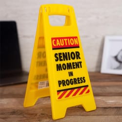 Scobie Senior Moment Desk Sign 1 pk