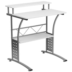 Flash Furniture 33 in. H X 28 in. W X 23.5 in. L Rectangular Computer Desk