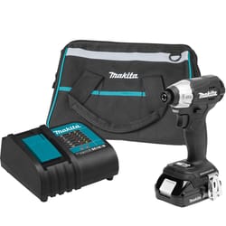 Makita 18V LXT Sub-Compact 1.5 amps 1/4 in. Cordless Brushless Compact Impact Driver Kit (Battery &