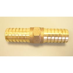 Campbell 1-1/2 in. Barb 1-1/2 in. D Barb Red Red Brass Coupling