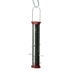 Droll Yankees New Generation Finch 1 lb Polycarbonate Tube Bird Feeder 6 ports