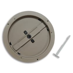 Tru Aire 6 in. H X 6 in. W Powder Coat Brown Steel Ceiling Damper