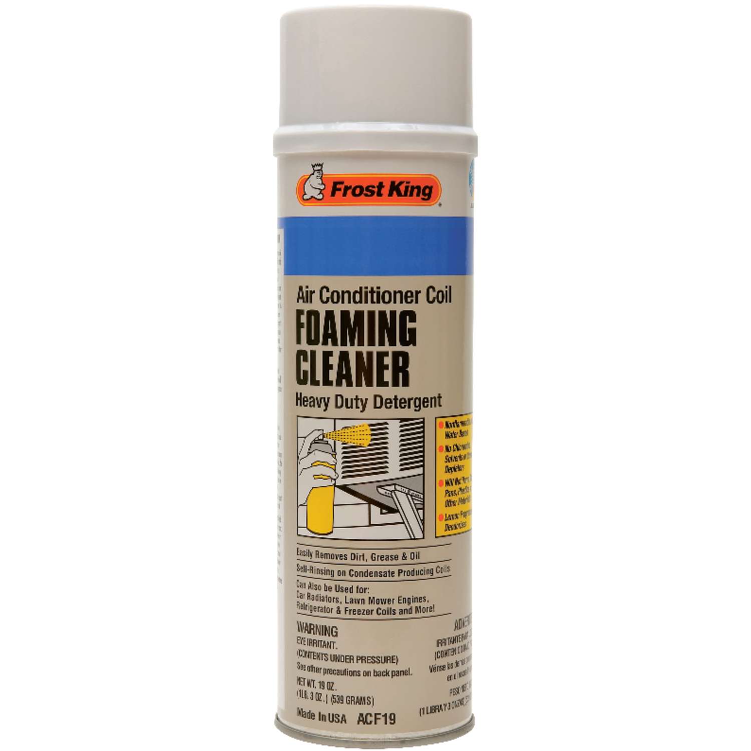 Frost King Lemon Scent Air Conditioner Coil Cleaner 19 Oz Foam Ace Hardware