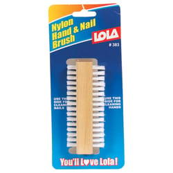 Lola Wood Handle Nail And Hand Brush