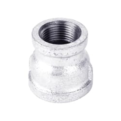 STZ Industries 4 in. FIP each X 2-1/2 in. D FIP each Galvanized Malleable Iron Reducing Coupling