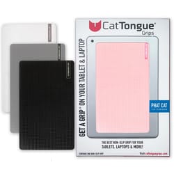 CatTongue Black Phat Cat Tablet & Laptop Grip For Universal