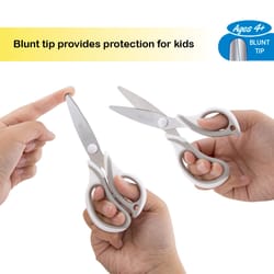 Bazic Products Scissors jr. 3 in. L Stainless Steel Soft Grip Scissors 1 pc
