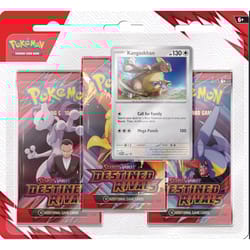 Pokemon Scarlet & Violet-Destined Rivals 3-Booster Blister Trading Cards Assorted