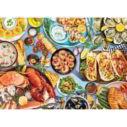 Eurographics Seafood Table Jigsaw Puzzles Multicolored 1000 pc