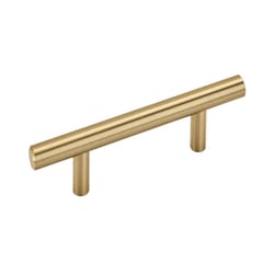 Amerock Contemporary T-Bar Bar Pull 3 in. Champagne Bronze Gold 1 pk