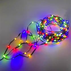 Celebrations LED Multicolored 100 ct String Christmas Lights 16.5 ft.