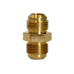 ATC 3/8 in. Flare X 3/8 in. D Flare Brass Space Heater Union