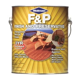 Wolman F&P Satin Cedar Oil-Based Wood Finish 1 gal