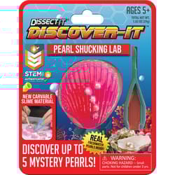 Top Secret Toys Discover It Pearl Shucking Lab Synthetic Dissection Kit Pink