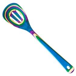 Totally Bamboo Baltique Multicolored Birch Wood Slotted Spoon