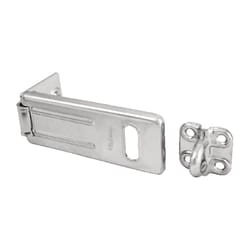 Master Lock Zinc-Plated Hardened Steel 3-1/2 in. L Hasp 1 pk