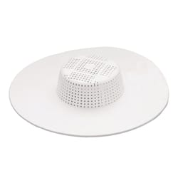 Plumb Pak 5-9/16 in. D Plastic Strainer Guard White