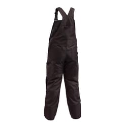 Milwaukee Gridiron Men's Cotton/Polyester Zip-to-Thigh Bib Overalls Black L 1 pk