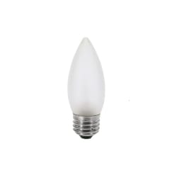 Satco . B11 E26 (Medium) Filament LED Bulb Warm White 40 Watt Equivalence 2 pk