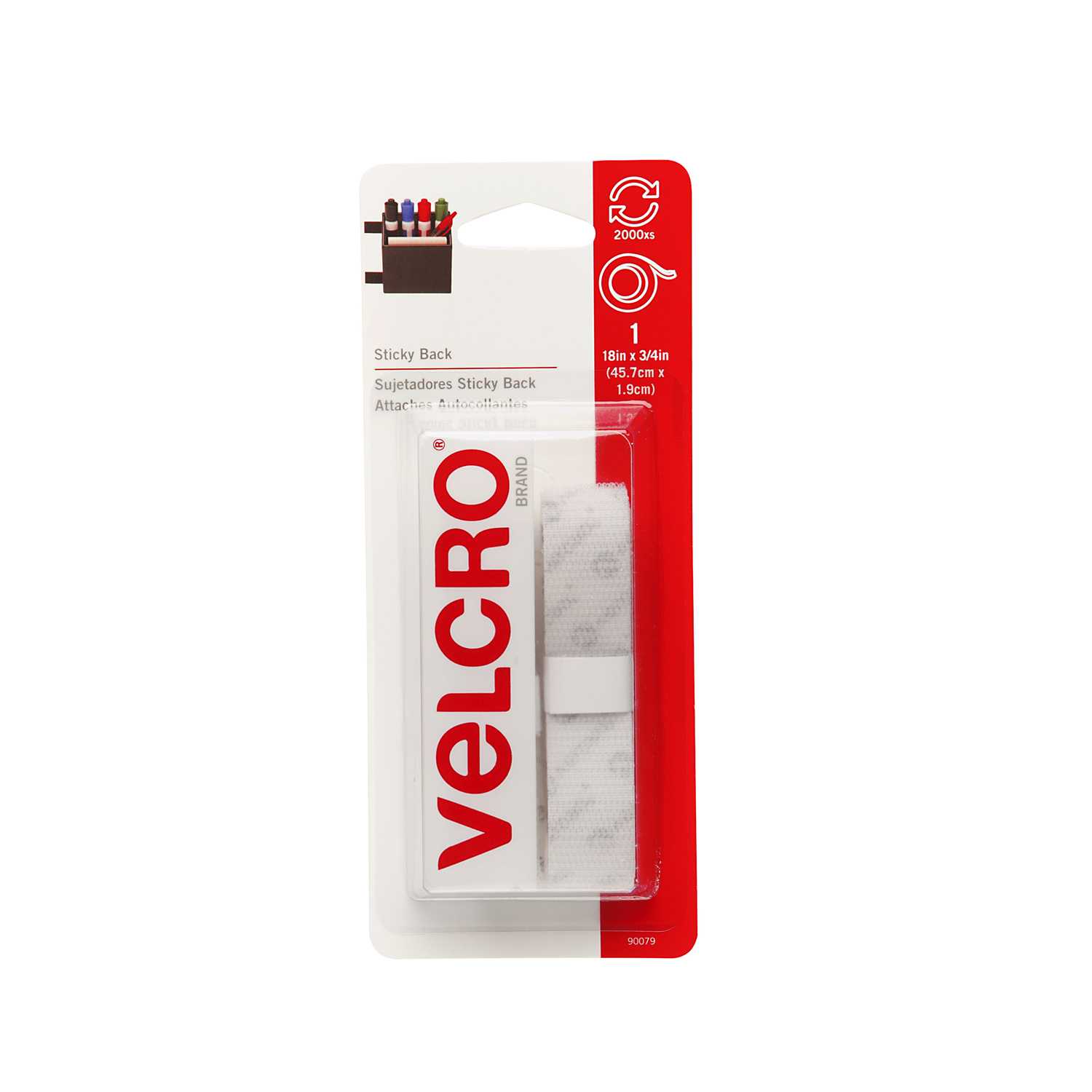 Velcro Brand Hook and Loop Fastener 18 in. L 1 pk - Ace Hardware