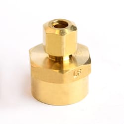 ATC 1/4 in. Compression in. X 1/2 in. D FPT Brass Coupling