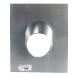 Selkirk 5 in. D Aluminum/Galvanized Steel Adjustable Roof Flashing