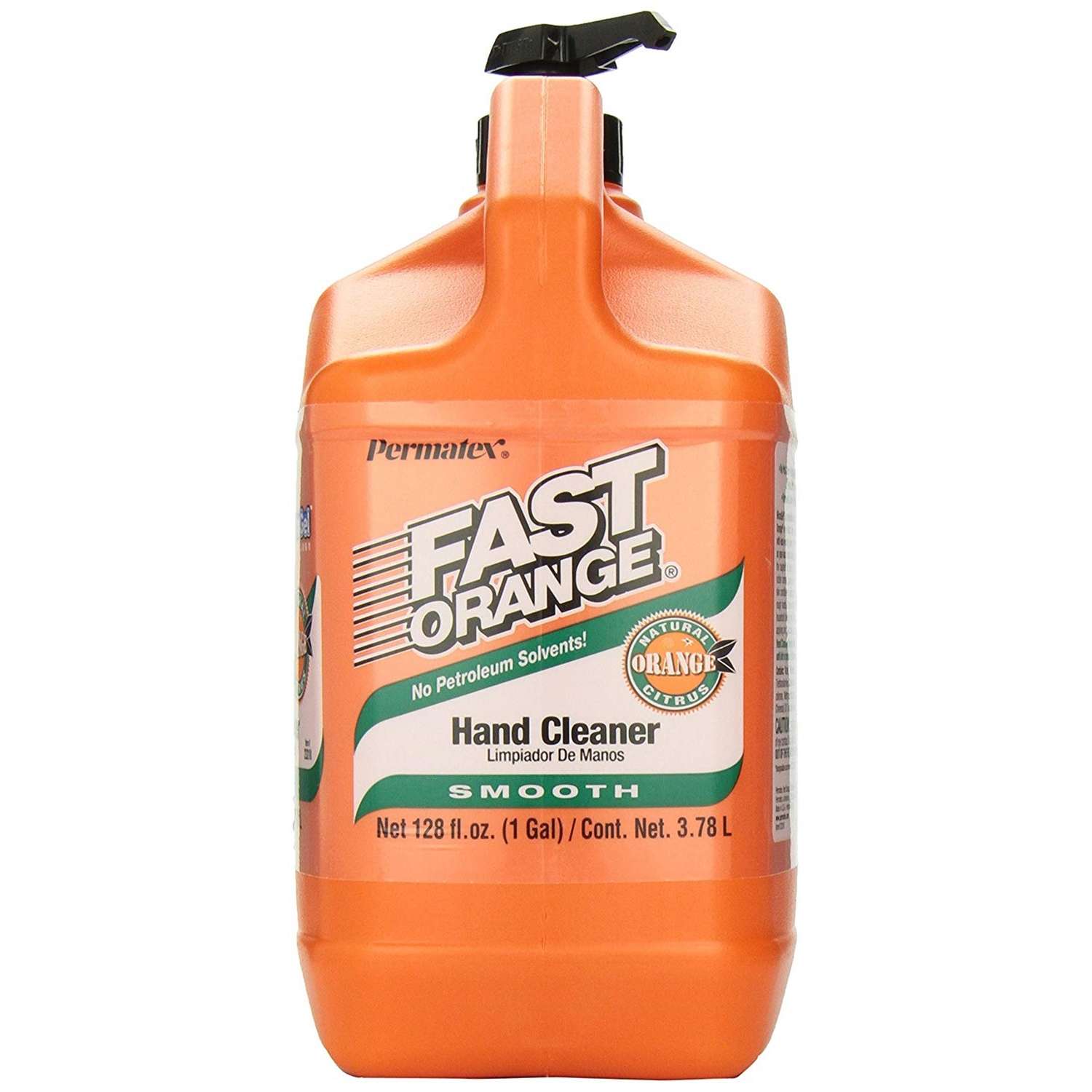 PERMATEX Fast Orange Smooth Orange Citrus Hand Cleaner, 1/2 Gal