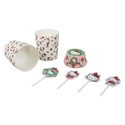 Handstand Kitchen Hello Kitty Paper Holiday Cupcake Party Set