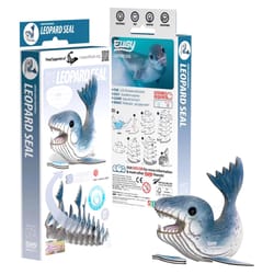 Safari Ltd. Eugy Leopard Seal 3D Puzzle Blue/White