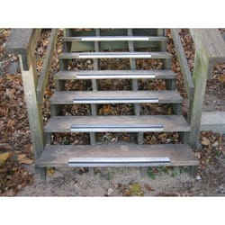 Handi-Treads 2.75 in. W X 30 in. L Powder Coated Gray Aluminum Stair Tread