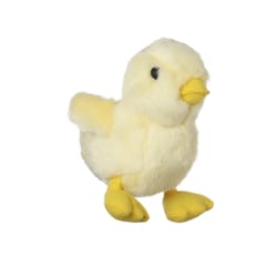 Multipet Look Who's Talking Yellow Plush Chick Dog Toy Small 1 pk